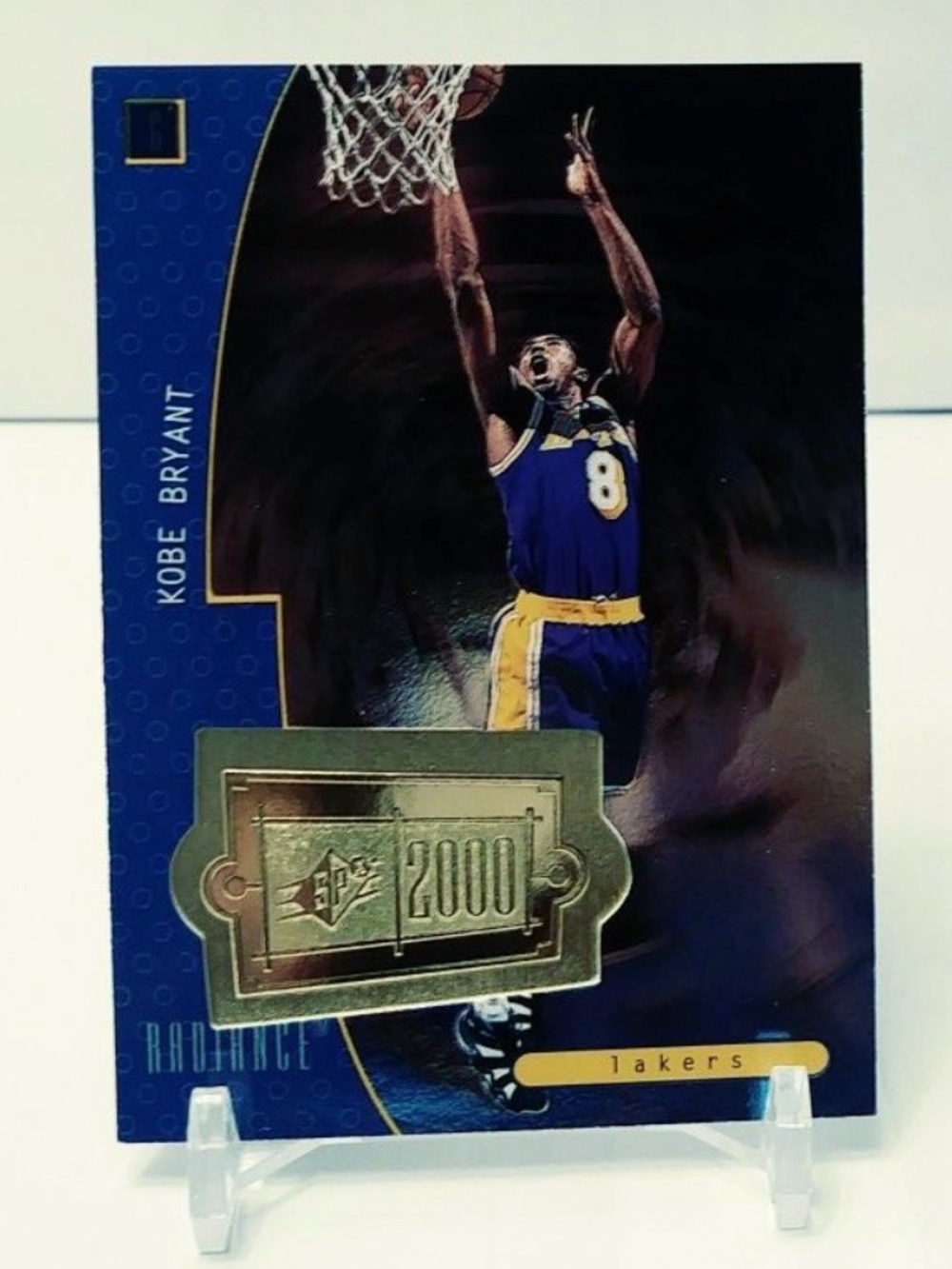 1998 Kobe Bryant SPx Finite Radiance card #151